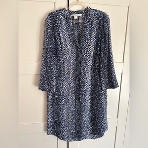 Diane Von Furstenberg Freya Shirtdress Sz. 4